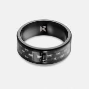 Ring brushed black