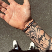 K12 - Silver Cuban Bracelet - 8 mm