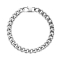 K12 - Silver Cuban Bracelet - 8 mm