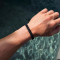 K12 - Bracelet noir cubain - 8 mm