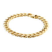 K12 - Gold Cuban Bracelet - 8 mm