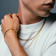 K12 - Gold Cuban Chain - 4 mm