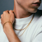 K12 - Gold Cuban Chain - 4 mm