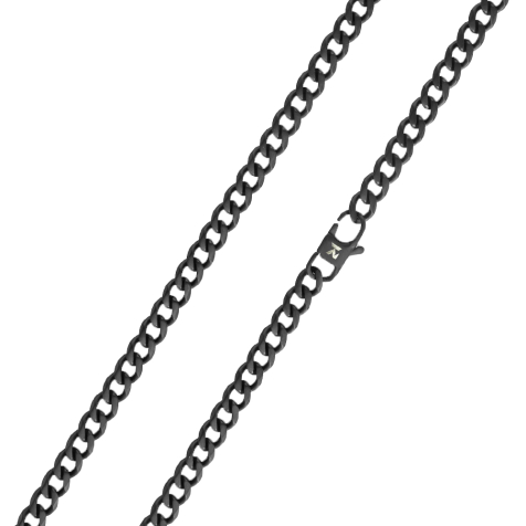 K12 - Catena cubana nera - 6 mm