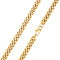 K12 - Catena cubana in oro - 8 mm
