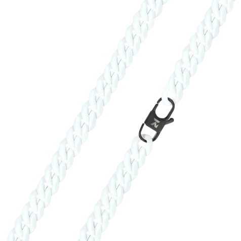 K12 - White Cuban Chain - 8 mm