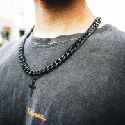 K12 - Black Cuban Chain - 10.5 mm