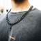 K12 - Black Cuban Chain - 10.5 mm