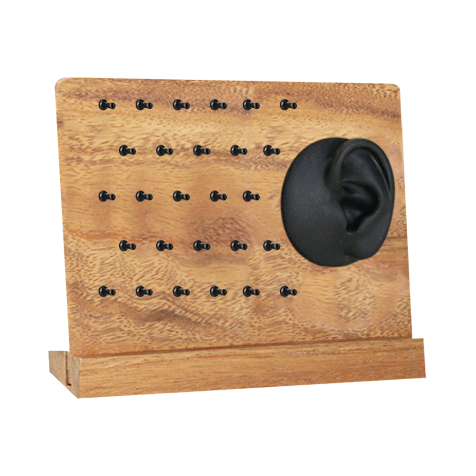 Visualizza orecchio marrone scuro - Anello