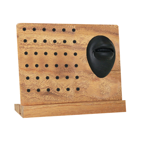 Display marrone bocca scura - Labret