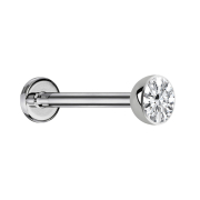 Labret stérile Micro Threadless argenté...