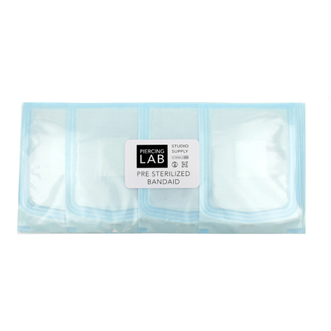 Pansements stériles pour piercings au nombril, 50 pièces.