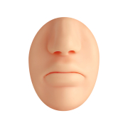 Silikon Nase und Mund hell