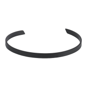 K12 - Black Adjustable Cuff - 5 mm