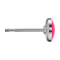 Ohrstecker silber Neon Pink