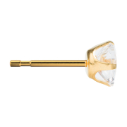 Clous doreilles plaqués or avec étoile en...