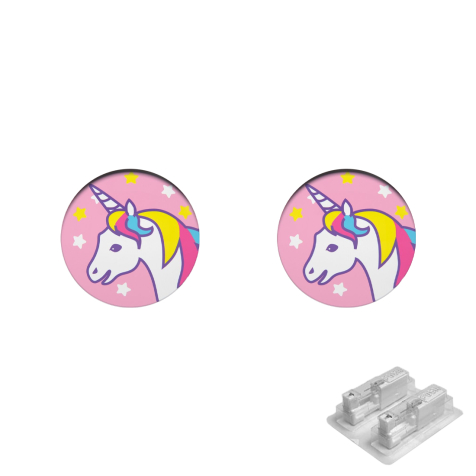 Erststecker silber Einhorn