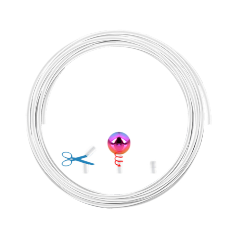 Barra Micro Barbell trasparente Rotolo