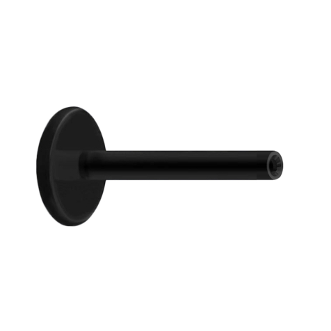 Black labret bar for insertion