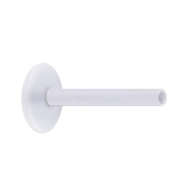 Labret-Stab transparent zum Stecken