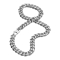 K12 - Silver Cuban Chain - 13 mm