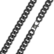 K12 - Black Cuban Chain - 13 mm
