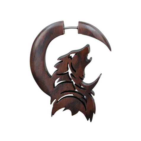 Fake Spirale Wolf aus Sonoholz