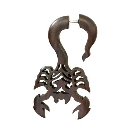 Fake Spirale Skorpion aus Sonoholz