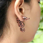 Fake Spirale Seepferdchen aus Sawoholz