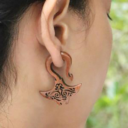 Fake Spirale Mantarochen aus Sawoholz