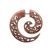 Fake Spirale Design 1 aus Sawoholz