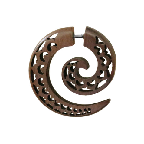 Cuori a spirale finti in legno di sonoh