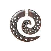 Fake Spirale Design 3 aus Sonoholz
