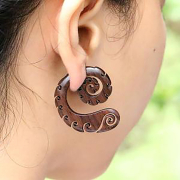 Fake Spirale Design 6 aus Sonoholz