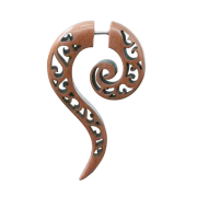 Fake Spirale Design 9 aus Sawoholz