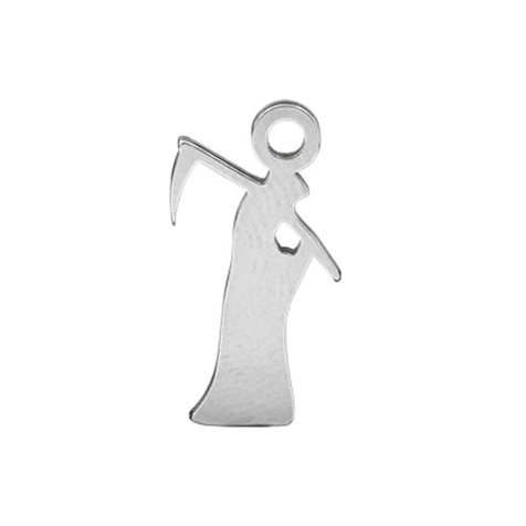 Silver Grim Reaper Pendant