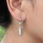 Anhänger silber Sensenmann