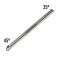 Double-Angled Receiving Tube 35° & 45°