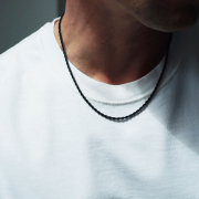 K12 - Black Rope Chain - 3 mm