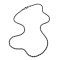 K12 - Black Rope Chain - 3 mm