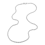 K12 - Silver Rope Chain - 3 mm