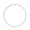K12 - Silver Rope Bracelet - 3 mm
