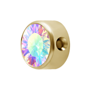 Closure Cylinder, 18K Gold-Plated, Premium Multicolor...