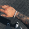 K12 - White Cuban Bracelet - 6 mm