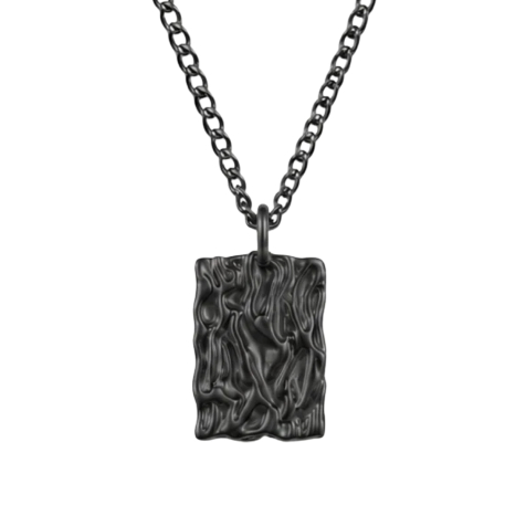 K12 - Black Wavy Chain