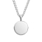 K12 - Silver Hammered Chain