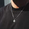 K12 - Silver Hammered Chain