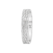 K12 - Silver Wavy Ring