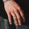 K12 - Silver Wavy Ring