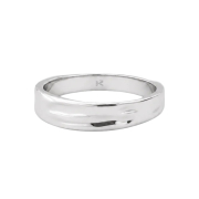 K12 - Silver Hammered Ring